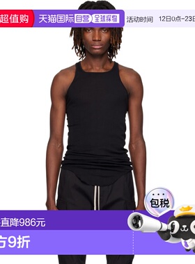 1h可退 潮奢 rick owens 瑞克 欧文斯 男士 黑色 Temple Basic Ri