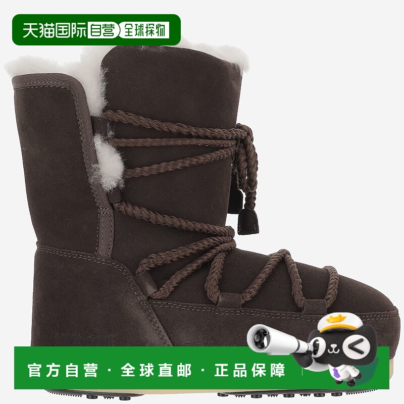 1h可退 MOON BOOT 男士雪地靴 1470050M010 AW2025 深棕色