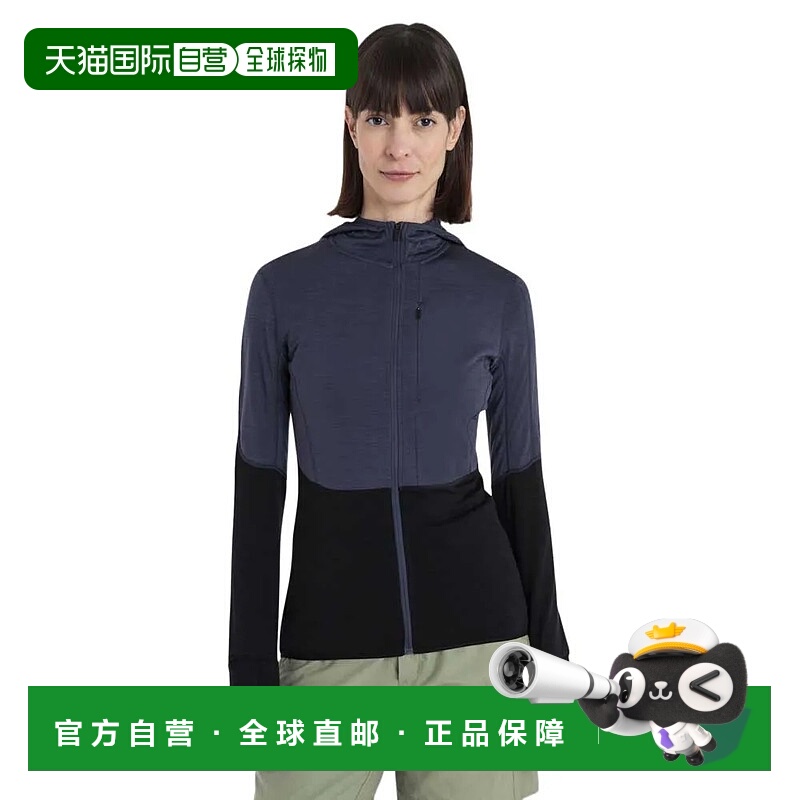 ICEBREAKER 美利奴200 RealFleece Descender 全拉链运动衫 女士