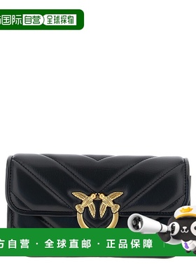 PINKO 女士斜挎包 105083A2W2Z99Q AW2025 黑色 'Love Box Baguet