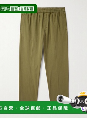 1h可退 潮奢 A.P.C. 男士 Pieter 直筒褶裥棉质裤子 COHKUH08394