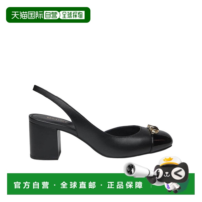 1h可退 MICHAEL KORS 女士凉鞋 40R5PLMP1L001 SS2025 黑色高跟