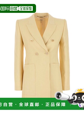 CHLOÉ 女士外套 CH25UVE30434223 SS2025 黄色