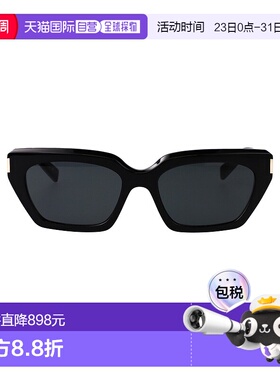 SAINT LAURENT 男士太阳镜 SL826PAGE001 AW2025 黑色