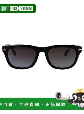 1h可退 TOM FORD 男士太阳镜 FT107601B SS2025 黑色 KENDEL