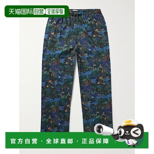 Rose 德里克 罗斯 1h可退 印花棉质细亚麻睡裤 Derek 男士 潮奢