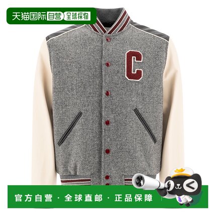 CELINE 男士夹克 2V56DA33509GD AW2024 灰色 长袖休闲夹克