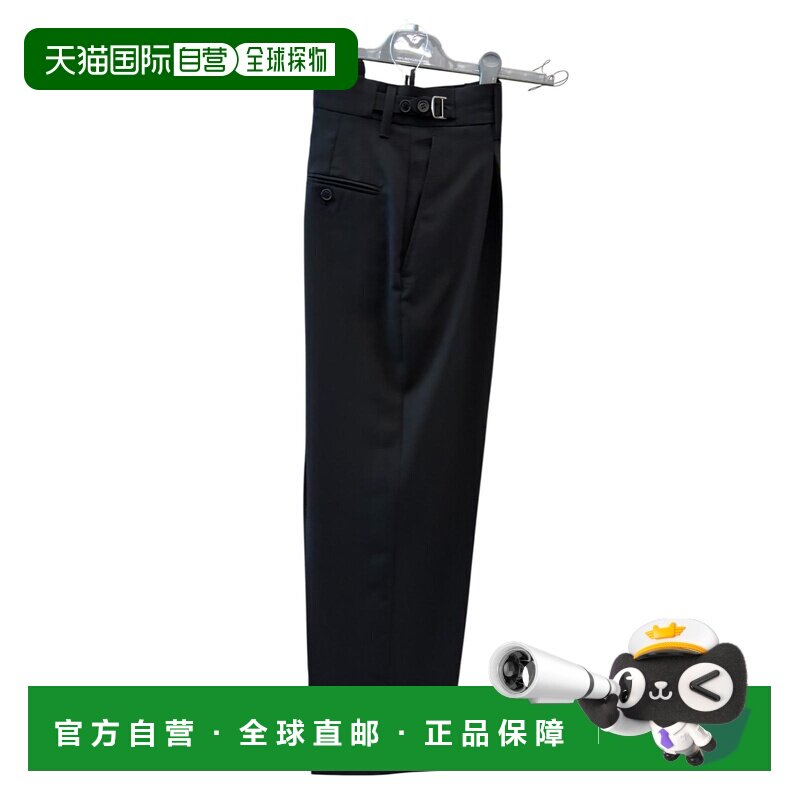 PRADA 女士休闲裤 P249JSOOO1XMYF0002 AW2025 黑色 - 实物图