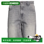 潮奢 舒适时尚 Diesel 男士 1h可退 grey灰色 迪赛 牛仔短裤