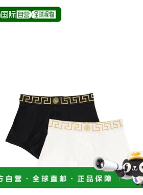 VERSACE 男士内裤 AU101921A10011A83K SS2025 白色