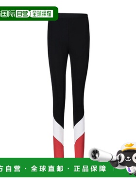 GIVENCHY 女士休闲裤 GI5708420001 SS2022 黑色 修身打底裤