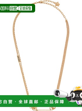 1h可退 潮奢 versace 范思哲 女士 Safety Pin 项链 10202561A006