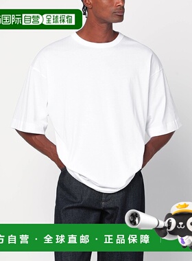 1h可退 潮奢 Dries Van Noten 德赖斯 范诺顿 男士 宽松款白色棉T