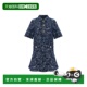 Denim GANNI dress SS2026 深蓝色 女士连衣裙 A103018111180077