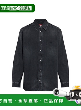 DIESEL 男士衬衫 DSIMPLYA035340DBDC02 AW2025 黑色