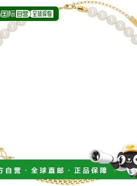 1h可退 潮奢 Ambush 女士 白色 & 金色 Pearl Chain Mix 项链 BWO