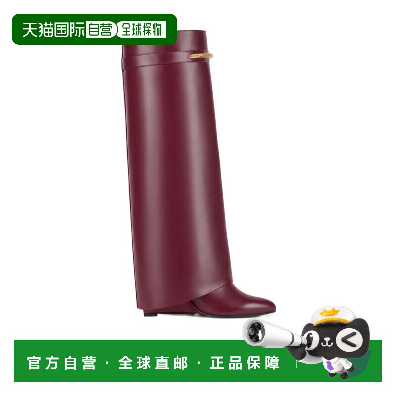 奢淘 Givenchy Shark 长筒靴 女 BE703XE1J7坡跟鞋