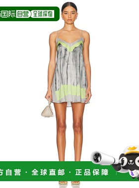 1小时内可退 潮奢 Diesel 迪赛 女士 V领迷你连衣裙 A167480IKAS