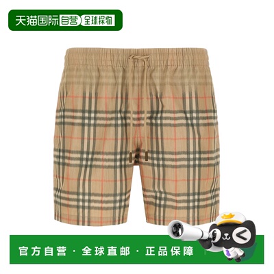 1h可退 潮奢 Burberry 巴宝莉 男士 'Seb Deg' 泳衣 8121695S