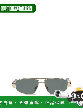 CELINE 男士太阳镜 4S281CMLB35SG SS2025 绿色 Triomphe Metal 0