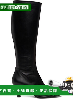 1h可退 潮奢 aeyde 女士 黑色 Catherine High Sock 高筒靴 A11KB