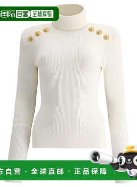 BALMAIN 女士针织衫 YF0KH000KB000FA AW2022 灰色