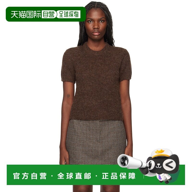 1h可退 潮奢 THE GARMENT 女士 棕色 Verbier Mini 毛衣 20924
