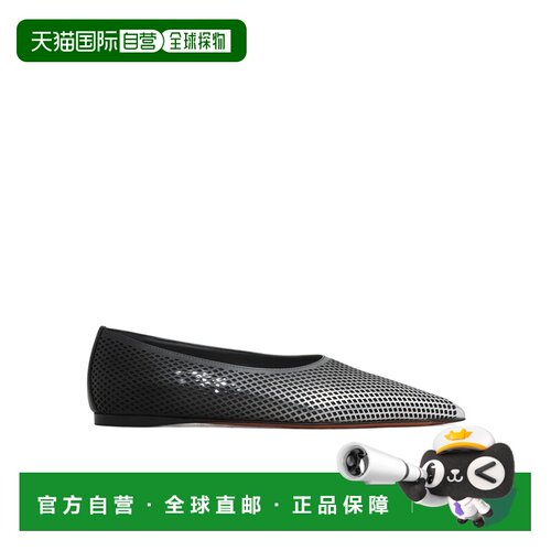 ALAIA 女士休闲鞋 AA3A044CK294959 SS2025 黑色 尖头平底鞋
