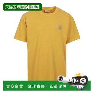 WIP AW2024 男士 I0307802BWGD 黄色 T恤 CARHARTT