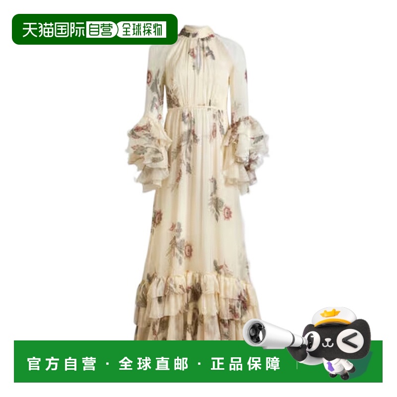 1h可退 ETRO 女士连衣裙 WRHA041999SA1J0X0804 AW2025 花色长裙
