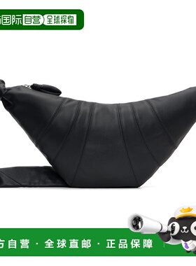 1h可退 潮奢 Lemaire 女士 灰色中号 Croissant 单肩包 BG0001LL0