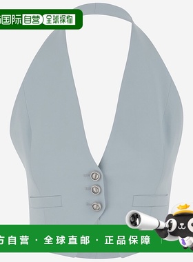 PINKO 女士西服 104931A213E28 AW2025 蓝色 Moretta single-brea