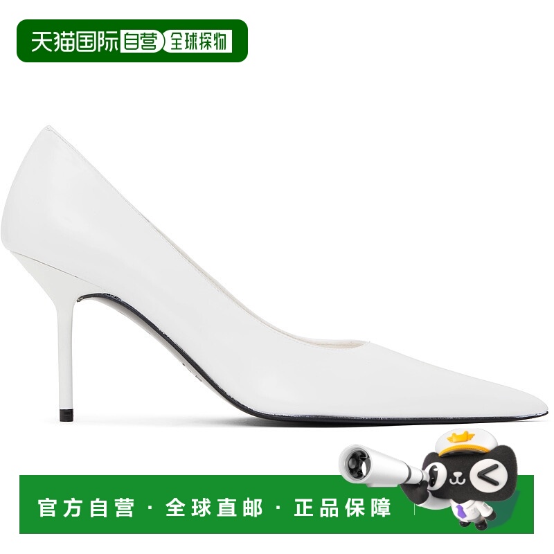 1h可退 潮奢 Abra 女士 白色尖头高跟鞋 SP10 white白色 舒适时尚