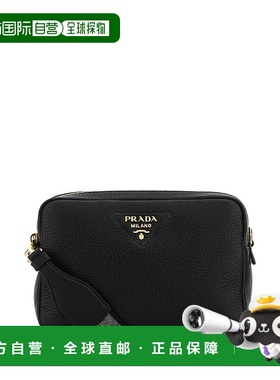 PRADA 女士手提包 1BH082VDNM2DKVF0632 AW2025 黑色斜挎包单肩包