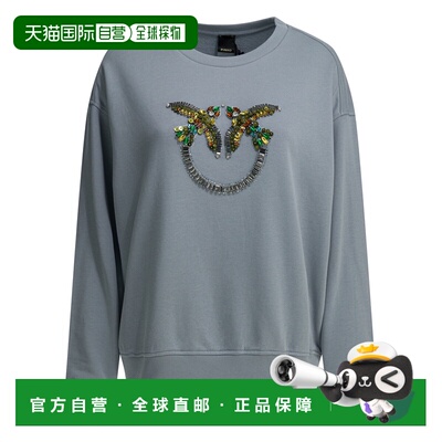 1h可退 PINKO 女士卫衣 100534A33GE87 SS2026 浅蓝色 Sweatshirt