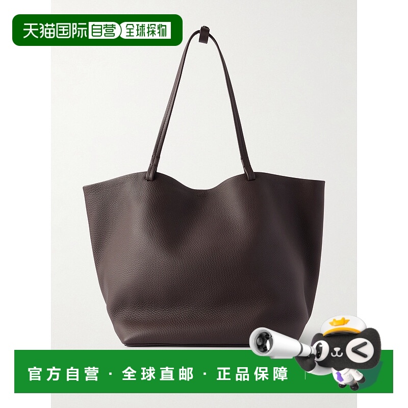 1h可退 潮奢 The Row 男士 Park XL 全粒面皮革手提包 W1201ML129