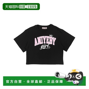 女童 T恤童装 1h可退 舒适时尚 Aniye black黑色 潮奢