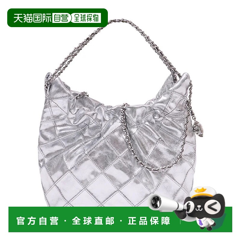 1h可退 TORY BURCH 女士单肩包 176040 SS2026 银色 Tory Burch F