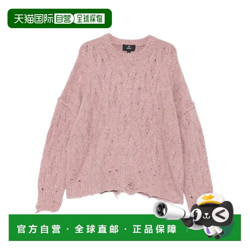 Represent 男士针织衫 MLM10100924 AW2026 粉红色 支付后1h可退