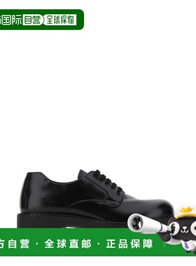 PRADA 男士商务正装鞋 2EE345055F0002 SS2024 黑色 SCARPE STRIN