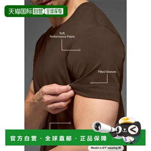 AlO YOGA男士CONQUER REFORM圆领速干短袖T恤日常健身