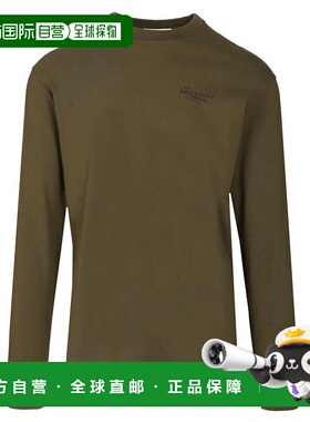 GIVENCHY 男士T恤 BM71MH3YSA305 CO 绿色 Regular Long-Sleeved