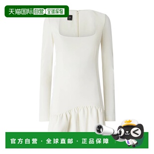 AW2025 白色 Round PINKO Mini 105769A15MZ05 Neck 女士连衣裙