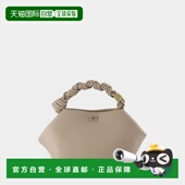 GANNI 灰色手提包 AW2023 女士单肩包 A5245