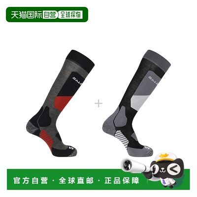SALOMON 男士袜子 LC2375300COPEN AW2025 花色 S/ACCESS 2-PACK