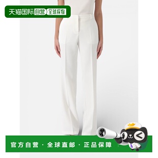 PINKO 女士休闲裤 106632A32ZZ07 SS2026 白色 PINKO EUCALYPTUS