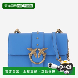 PINKO 女士单肩包 105856A0F1F32Q AW2025 浅蓝色 Love One 迷你