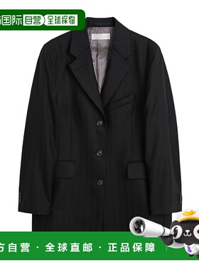 OUR LEGACY 女士西服 W4240QMD AW2024 黑色 单排扣西装外套