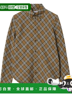 BURBERRY 女士衬衫 8098251C1477-11 AW2024 绿色 Burberry Shirt