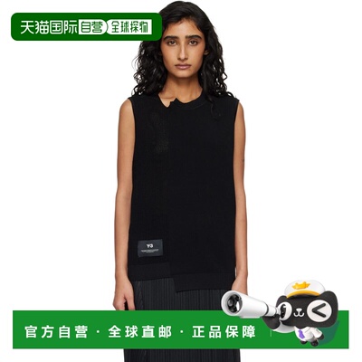 潮奢 Y-3 女士 黑色 Gfx Knitted 马甲 black黑色 舒适时尚